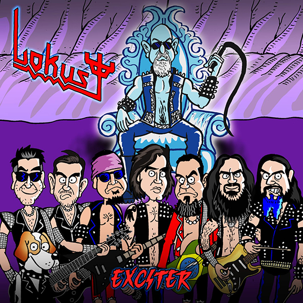 Lokust "Exciter" Single Cover.